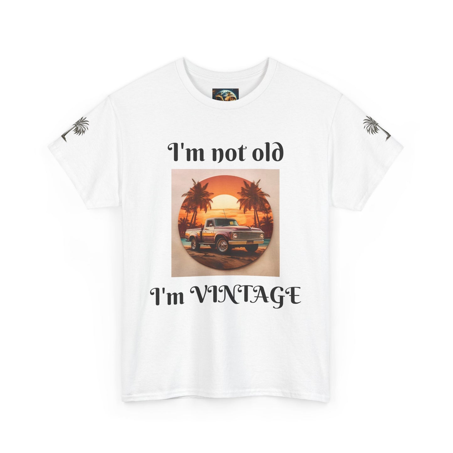 Vintage Vibes Unisex Heavy Cotton Tee - I'm Not Old, I'm VINTAGE
