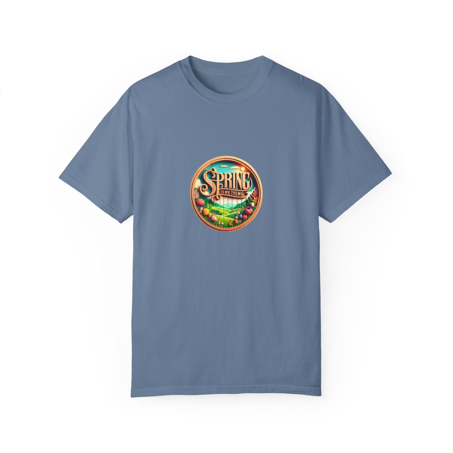 Spring Vibes Unisex Garment-Dyed T-shirt - Celebrate the Season