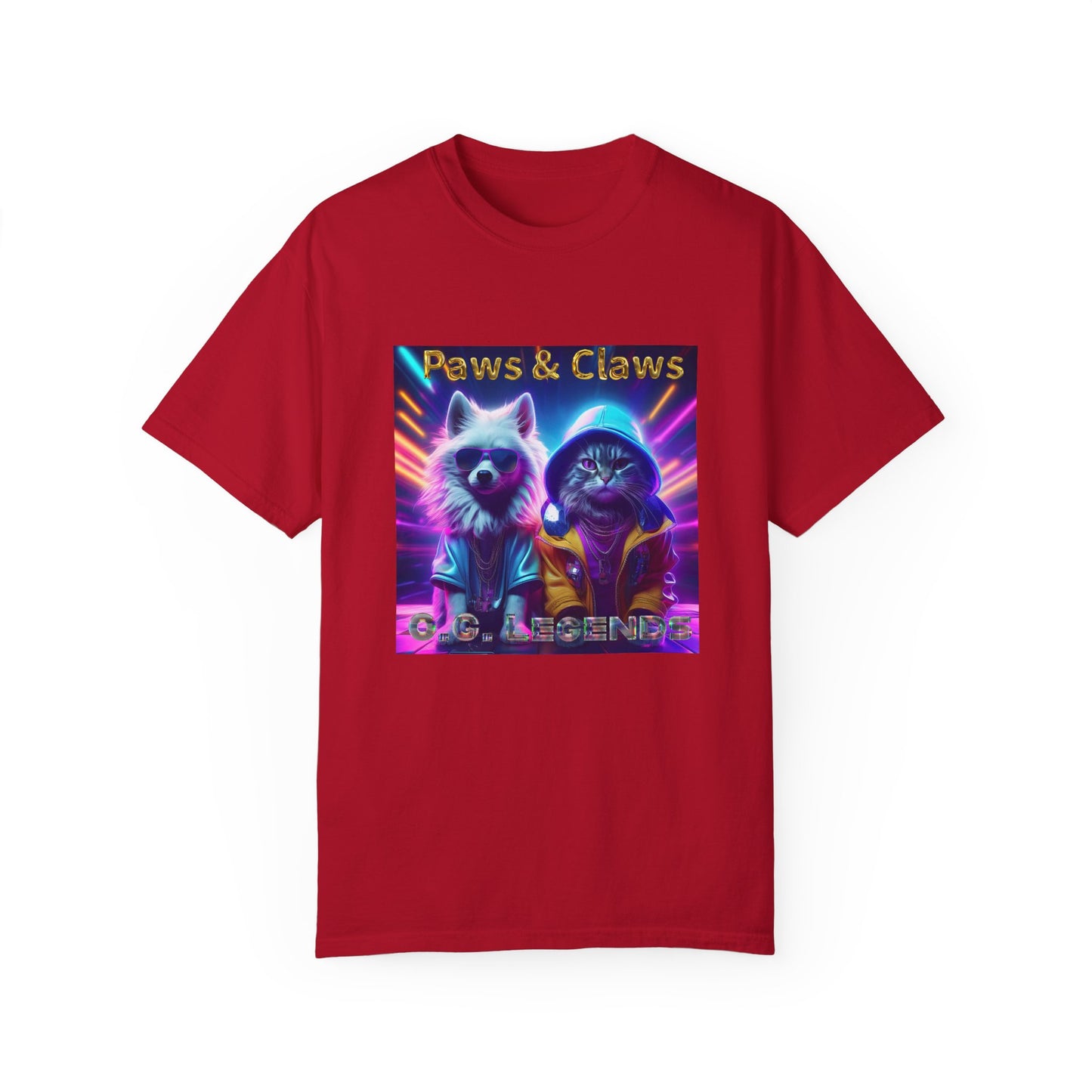 Paws & Claws Legends Unisex T-Shirt - Fun Pet Themed Apparel