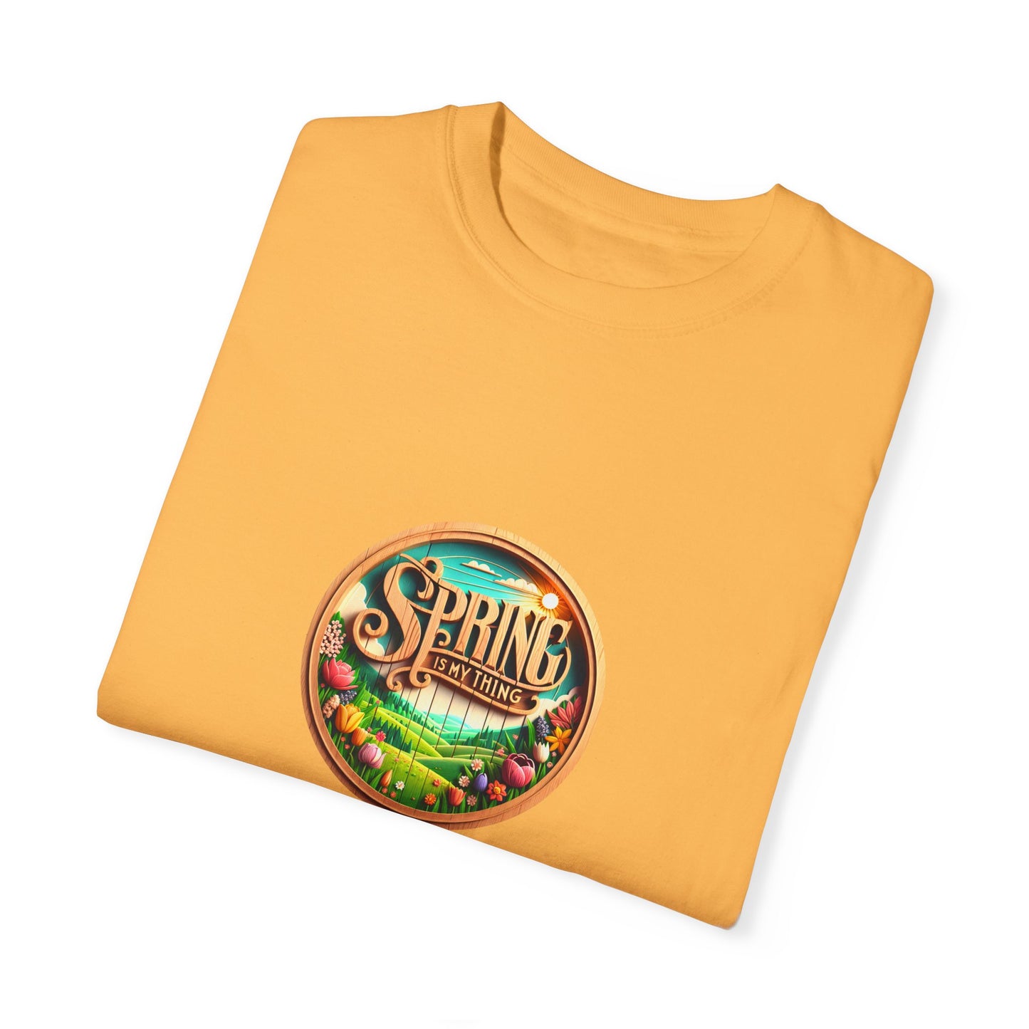 Spring Vibes Unisex Garment-Dyed T-shirt - Celebrate the Season