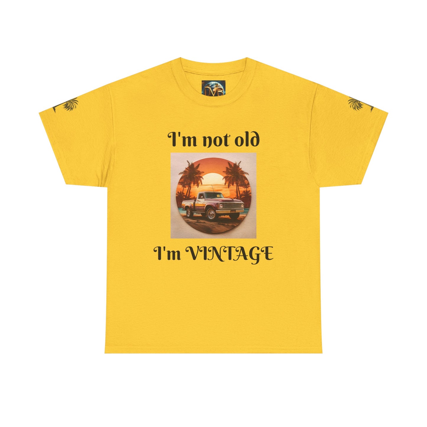 Vintage Vibes Unisex Heavy Cotton Tee - I'm Not Old, I'm VINTAGE