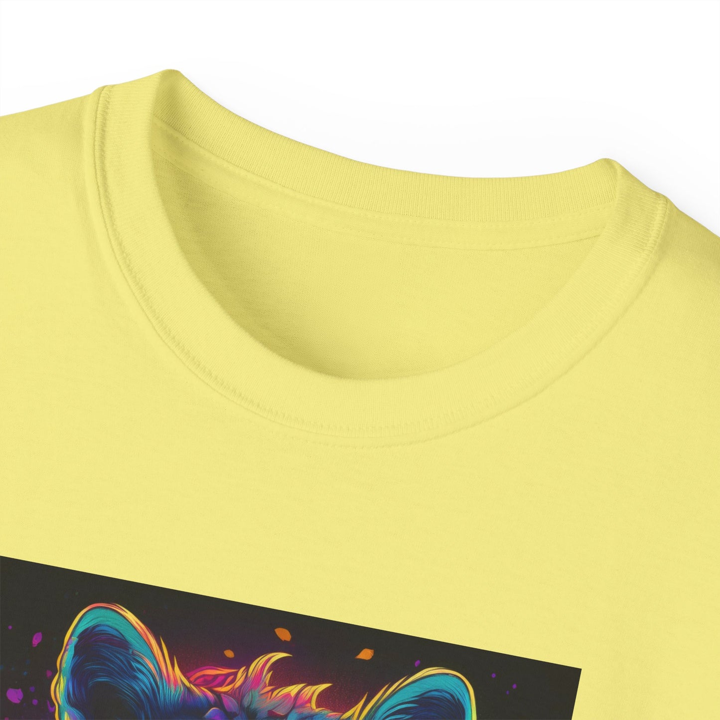 90's Style Colorful Lion Graphic Ultra Cotton Tee - Vibrant and Fun Wear