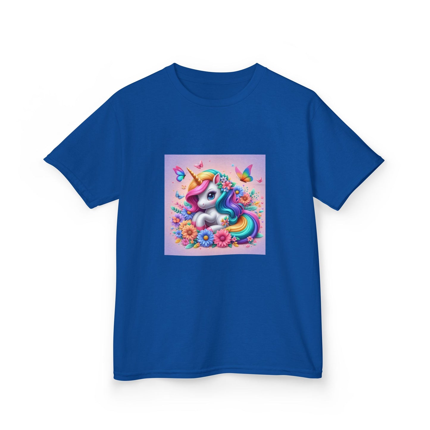 Colorful Unicorn Kids Tee Shirt, Girl's Rainbow T-Shirt, Cute Toddler Clothing, Magical Fantasy Top, Children's Graphic Tee