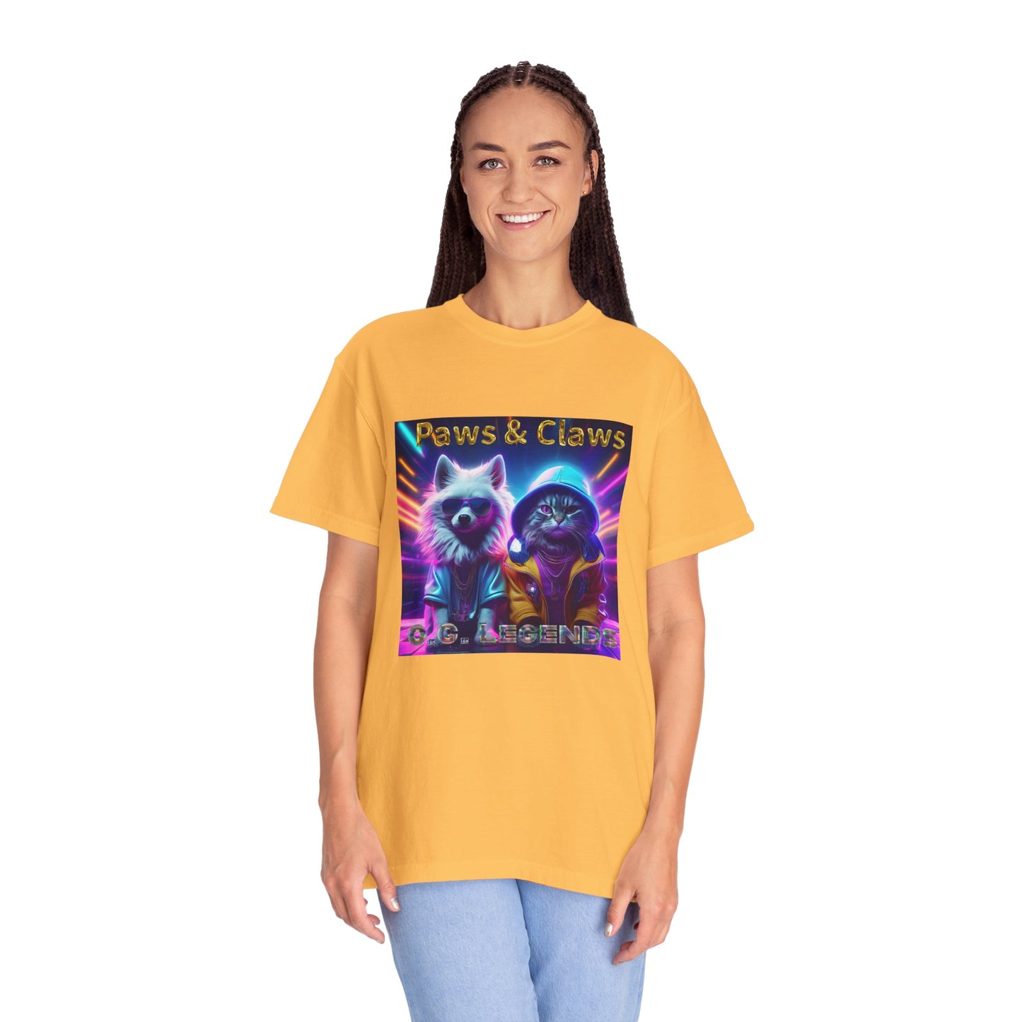 Paws & Claws Legends Unisex T-Shirt - Fun Pet Themed Apparel