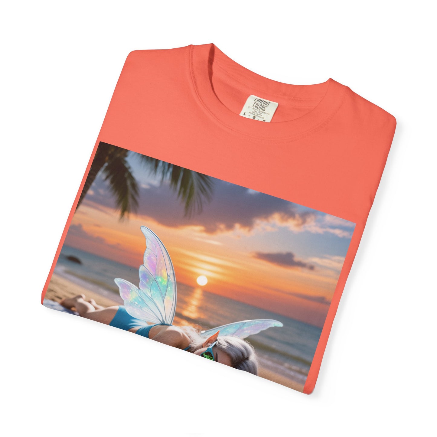 Beach Fairy Unisex T-Shirt, Summer Vibe Tee, Beachwear, Gift for Beach Lovers, Relaxation Shirt, Graphic Tee