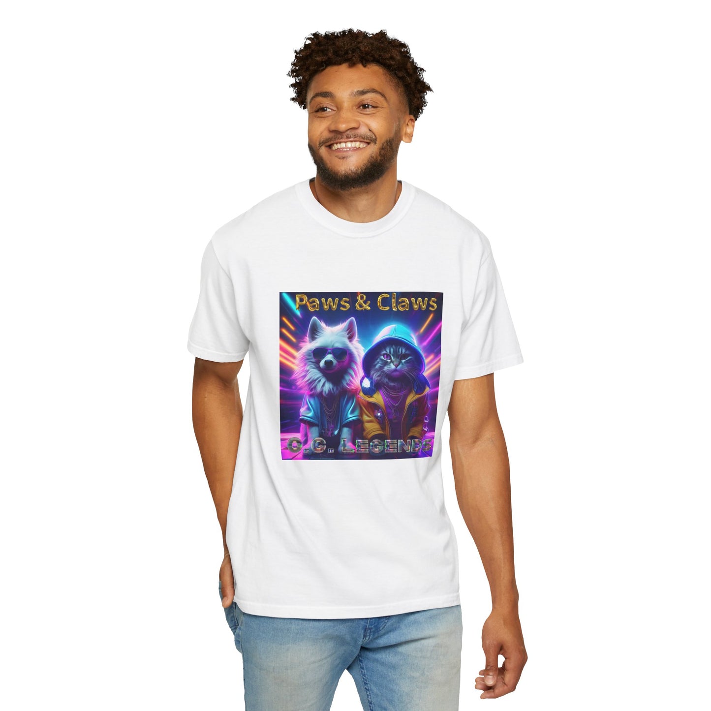 Paws & Claws Legends Unisex T-Shirt - Fun Pet Themed Apparel