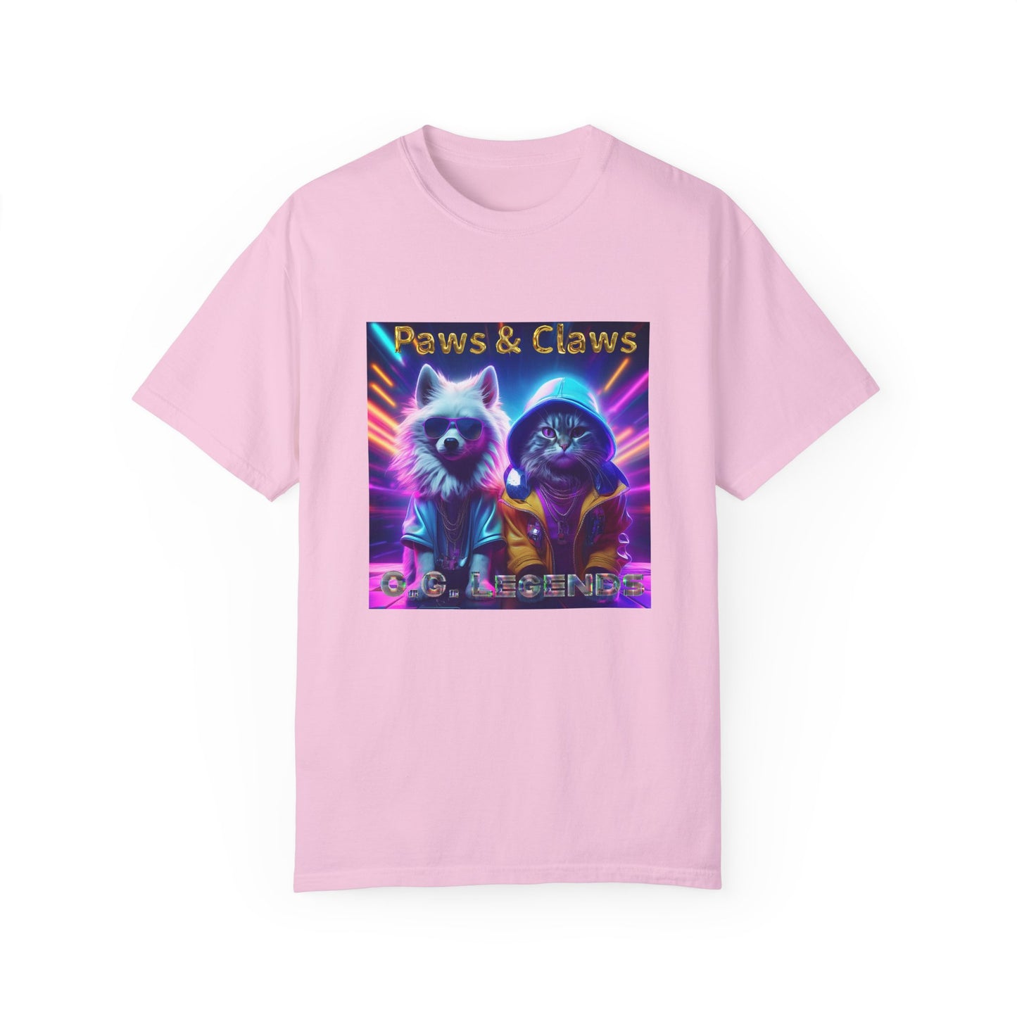Paws & Claws Legends Unisex T-Shirt - Fun Pet Themed Apparel