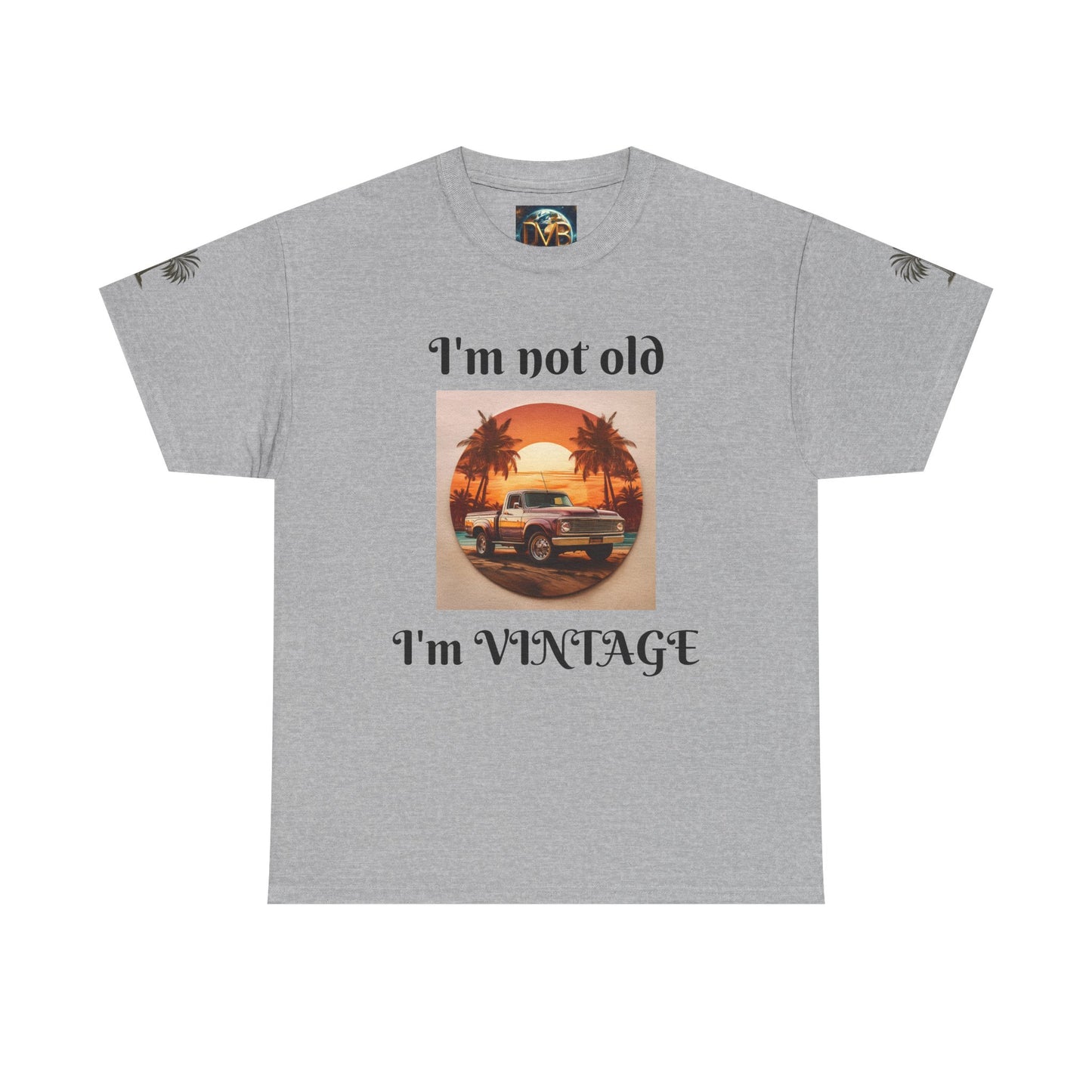 Vintage Vibes Unisex Heavy Cotton Tee - I'm Not Old, I'm VINTAGE