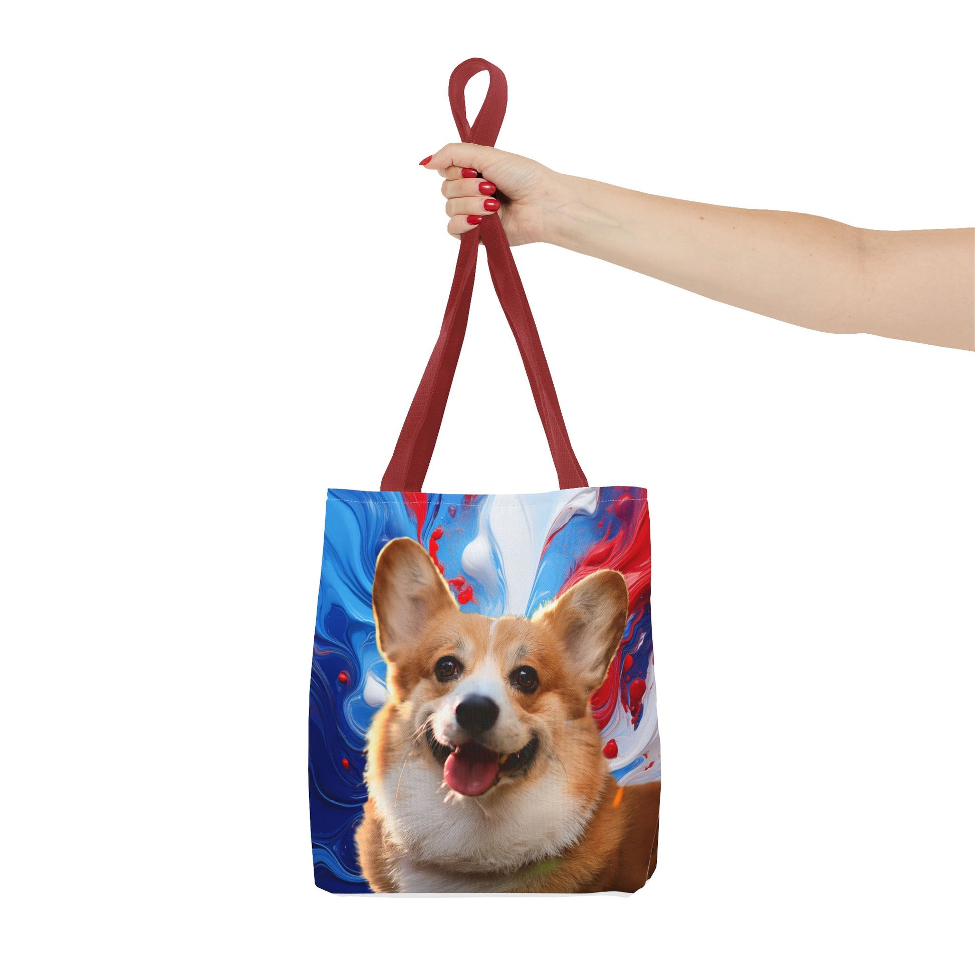Vibrant Corgi Tote Bag - Perfect for Dog Lovers