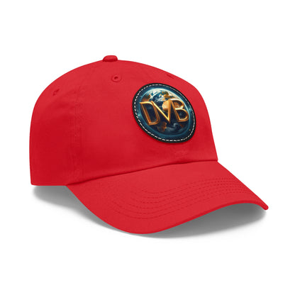 Diego Von Bellini Dad Hat with Leather Patch (Round)