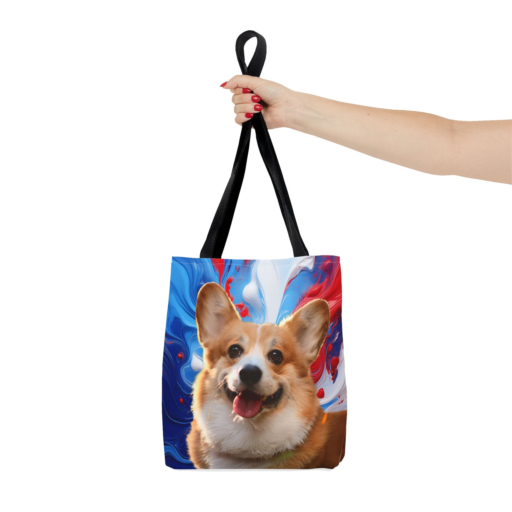 Vibrant Corgi Tote Bag - Perfect for Dog Lovers