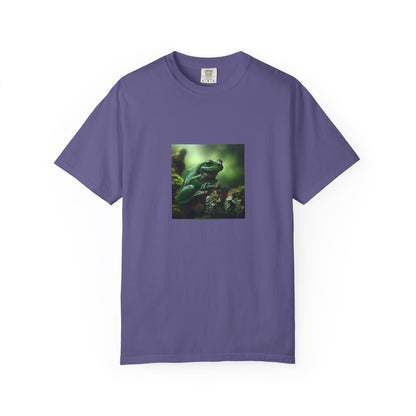 Green Tree Frog Unisex Garment-Dyed T-shirt