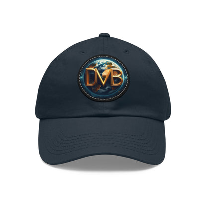 Diego Von Bellini Dad Hat with Leather Patch (Round)