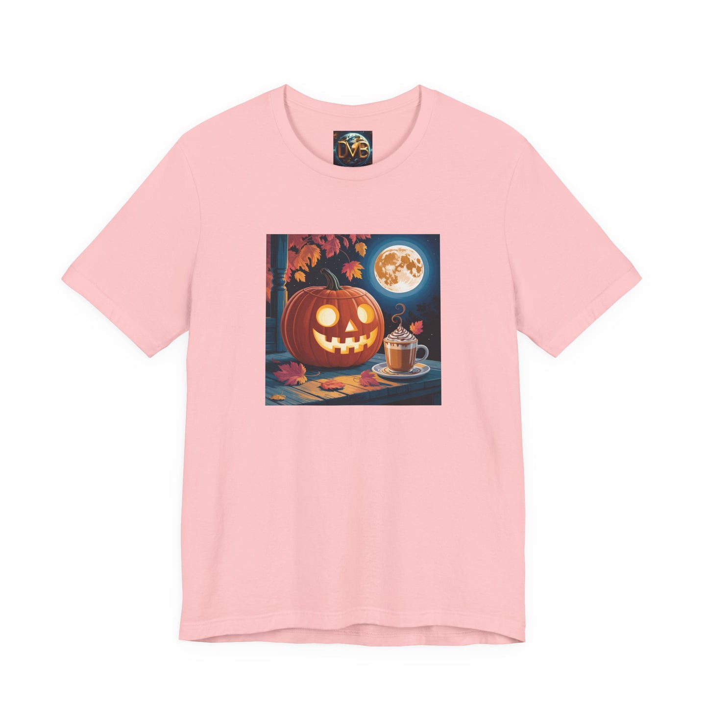 Fall In Love With Fall, Unisex Fall T-Shirt, Halloween Shirt, Cozy Fall Apparel, Seasonal Graphic Tee, Pumpkin Spice Tee