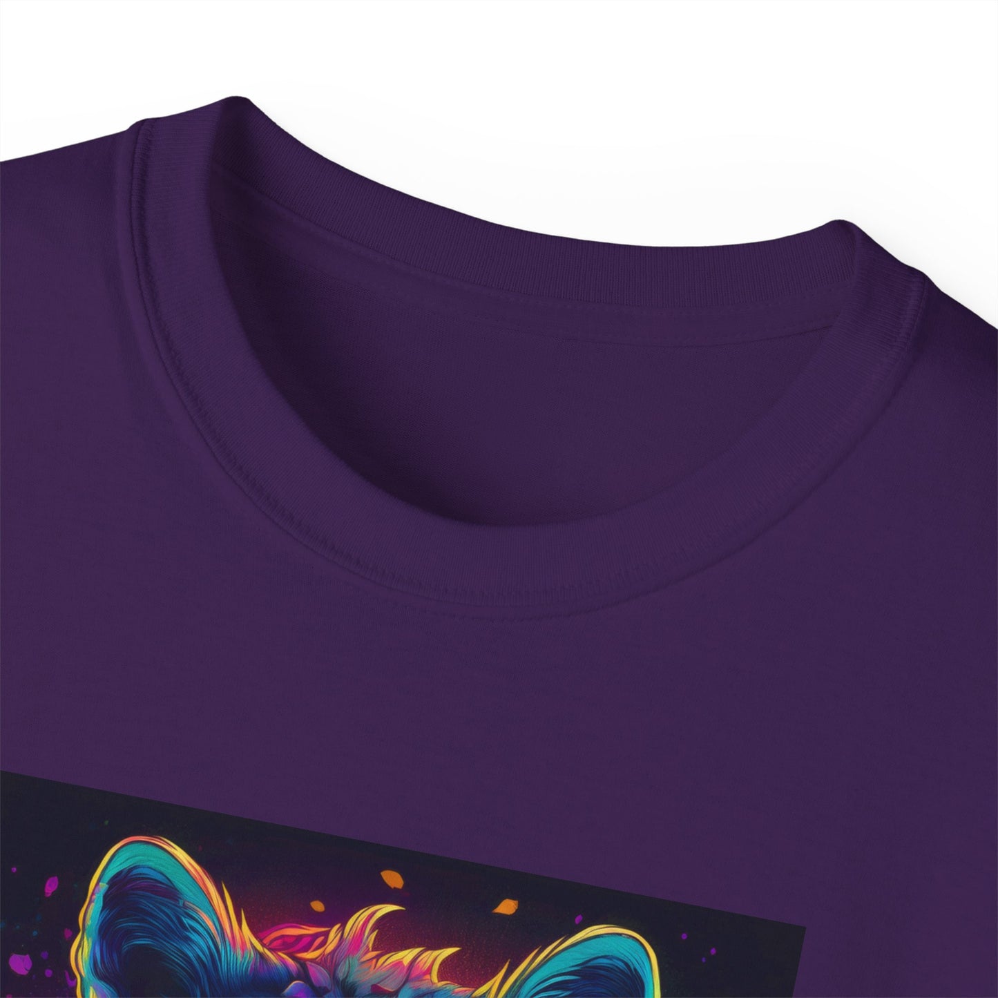 90's Style Colorful Lion Graphic Ultra Cotton Tee - Vibrant and Fun Wear