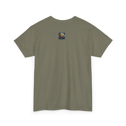 Angel Guardian Unisex Heavy Cotton Tee - Los Angeles Landscape Shirt, Holy Angel Protection, Urban Angel Tee, City Savior