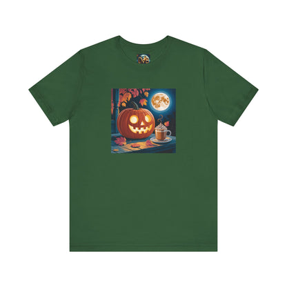 Fall In Love With Fall, Unisex Fall T-Shirt, Halloween Shirt, Cozy Fall Apparel, Seasonal Graphic Tee, Pumpkin Spice Tee