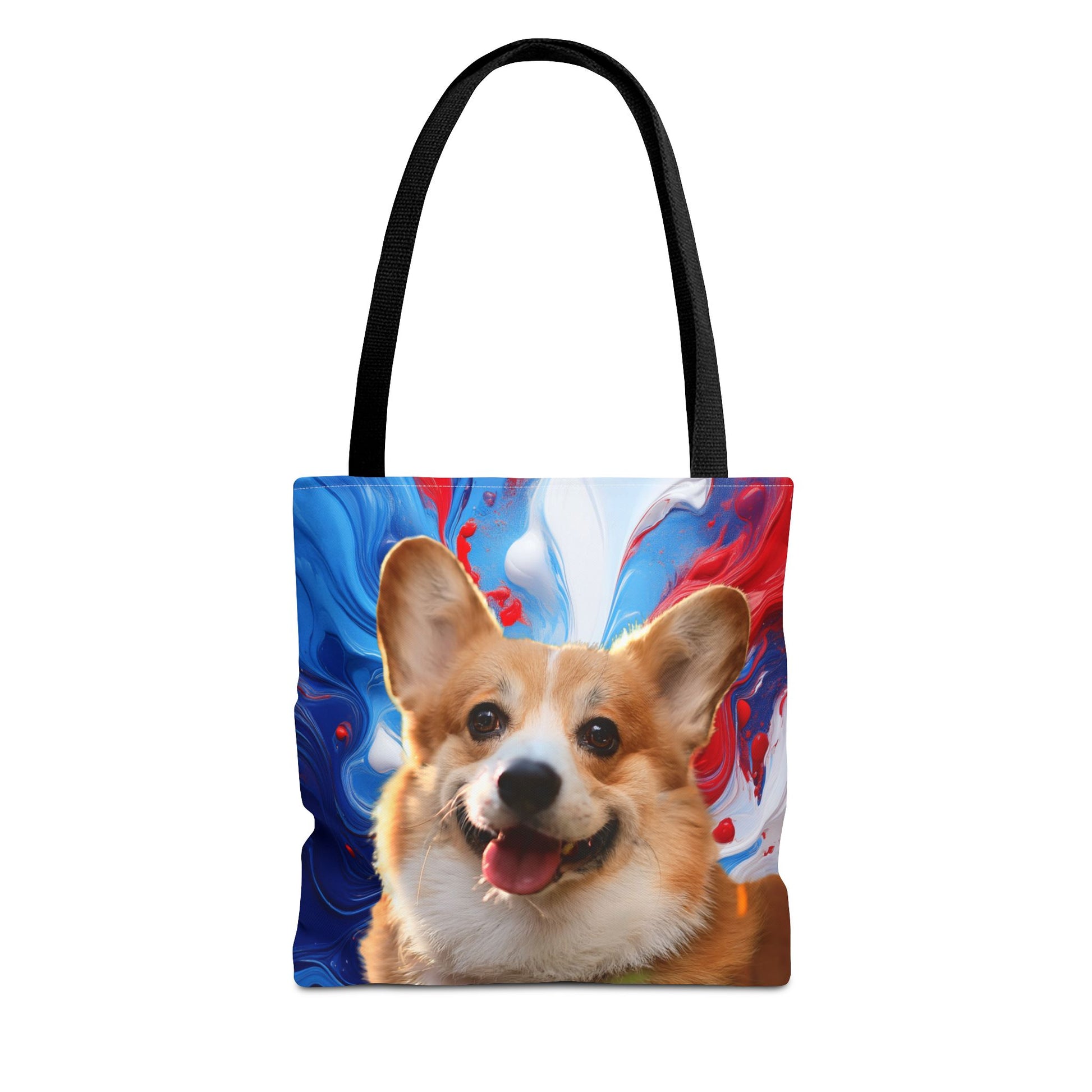 Vibrant Corgi Tote Bag - Perfect for Dog Lovers