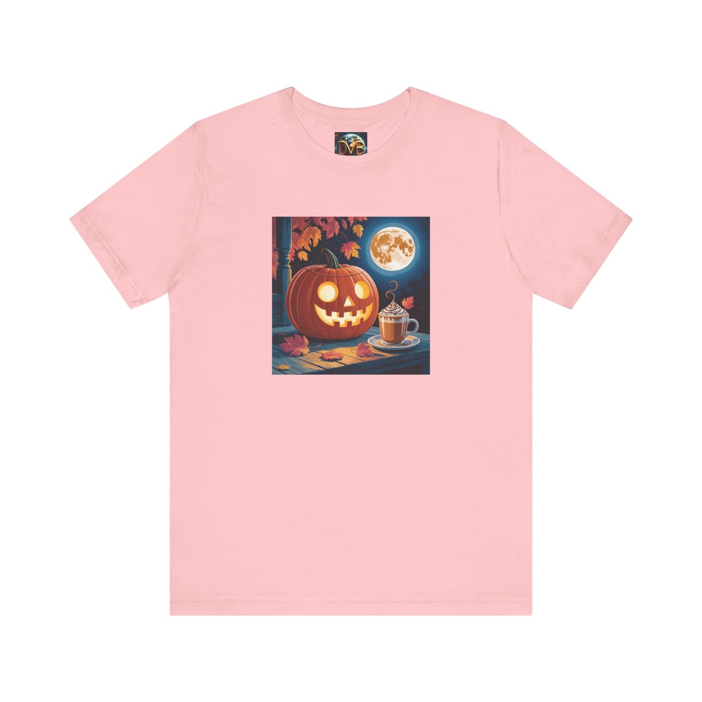 Fall In Love With Fall, Unisex Fall T-Shirt, Halloween Shirt, Cozy Fall Apparel, Seasonal Graphic Tee, Pumpkin Spice Tee