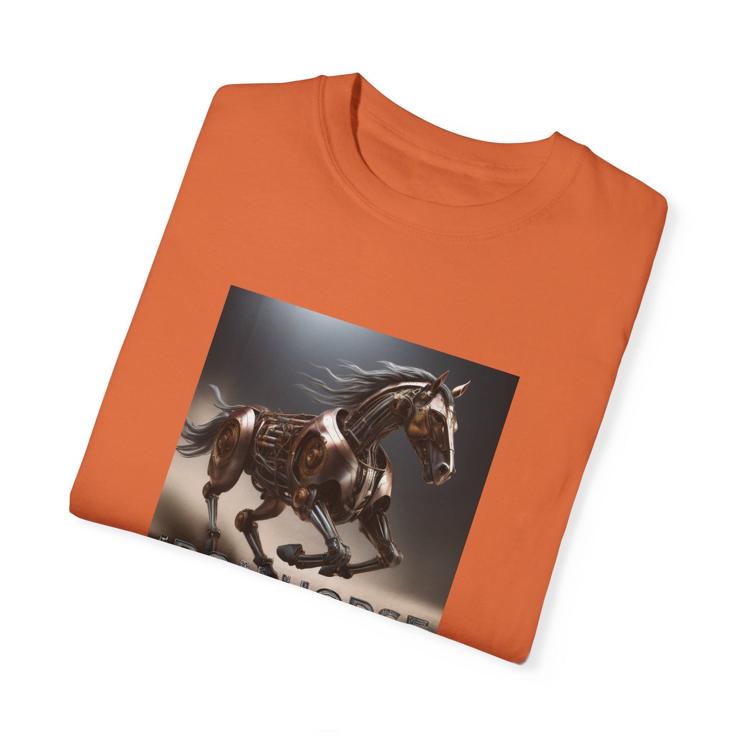 Iron Horse Unisex Garment-Dyed T-Shirt - Equestrian Vintage Style