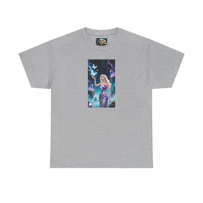Magical Fairy Graphic Tee, Enchanted Woodland Shirt, Fantasy Apparel, Gift for Nature Lovers, Festival Wear, Unisex Cotton Tee