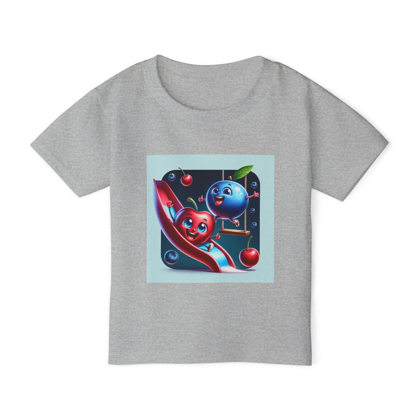Playful Fruits Toddler T-Shirt - Fun Design for Kids