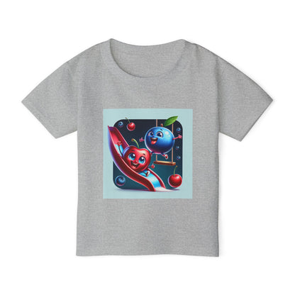 Playful Fruits Toddler T-Shirt - Fun Design for Kids