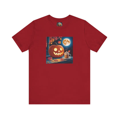Fall In Love With Fall, Unisex Fall T-Shirt, Halloween Shirt, Cozy Fall Apparel, Seasonal Graphic Tee, Pumpkin Spice Tee