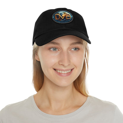 Diego Von Bellini Dad Hat with Leather Patch (Round)