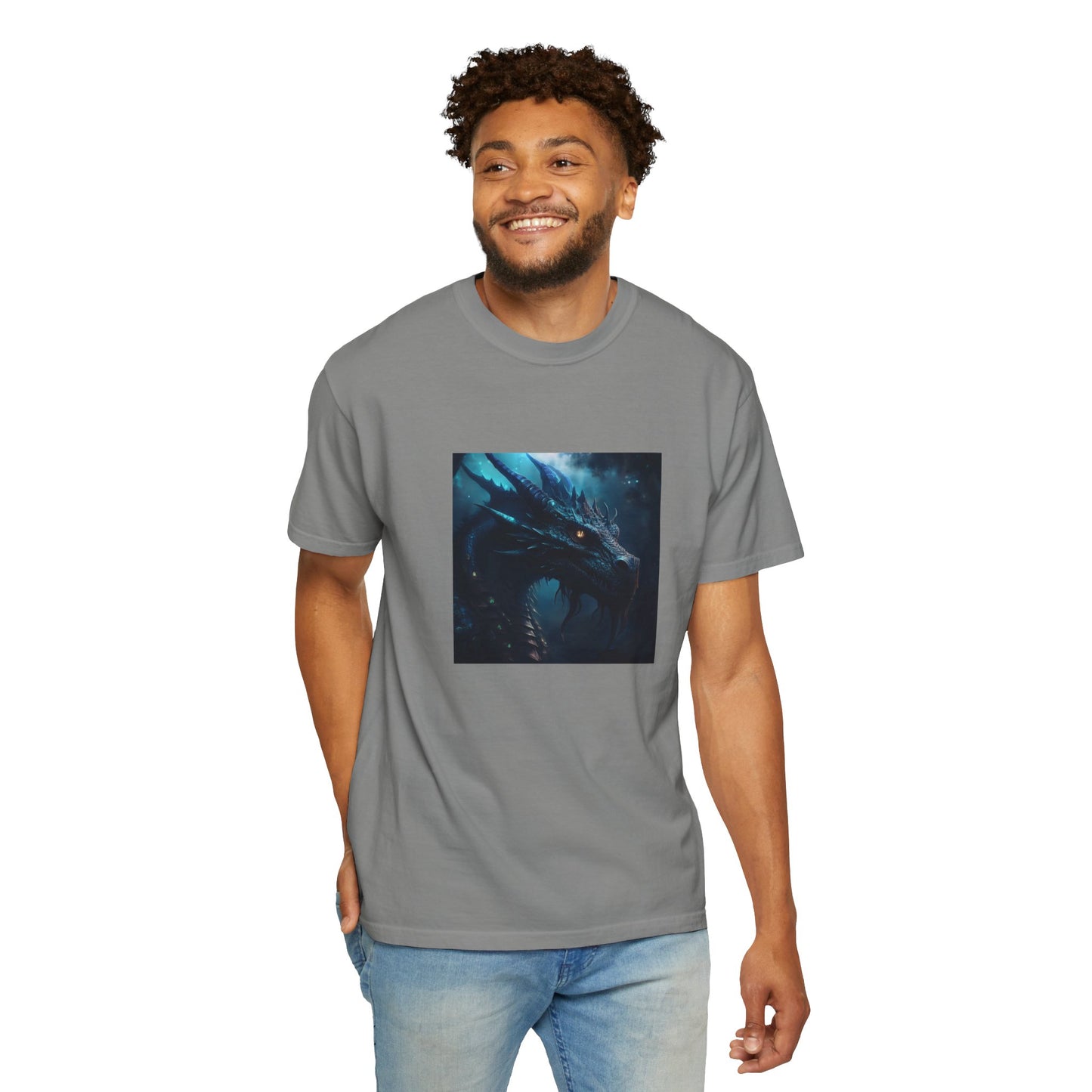 Epic Dragon Graphic Unisex T-Shirt - Fantasy Art Tee