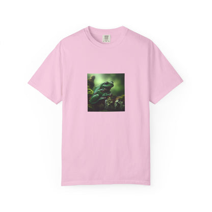 Green Tree Frog Unisex Garment-Dyed T-shirt