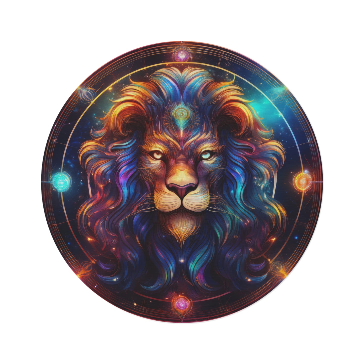 Leo Pride! Astrology Colorful Bohemian Home Decor