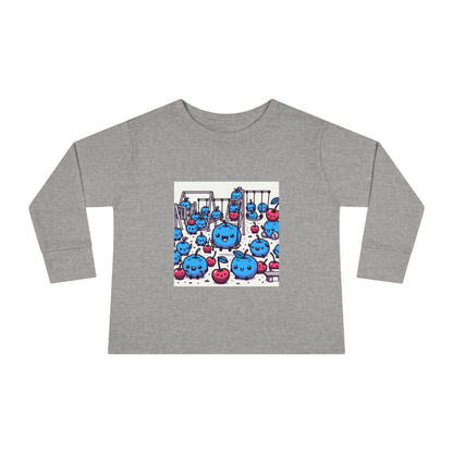 Kids Tee with Blueberries and Cherries Playground Design