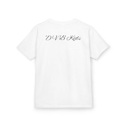 Kids Tee, Cute Robot in Rainy Day, Children's T-Shirt, Fun Kids Shirt, Playful Youth Apparel, Robot Graphic Tee
