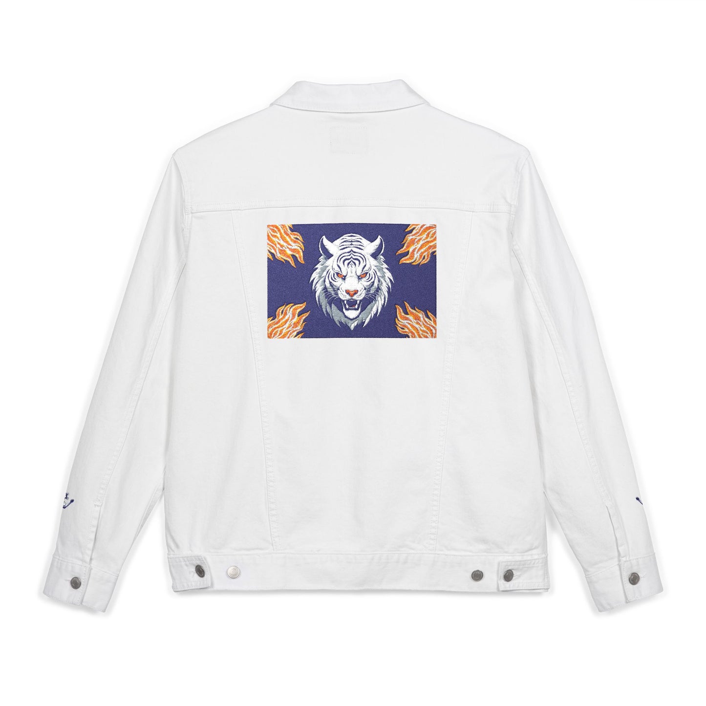 Stylish Unisex Denim Jacket with Embroidered White Tiger Design | Trendy Casual Wear, Unique Gift for Friends, Summer Fashion Essential, [...]