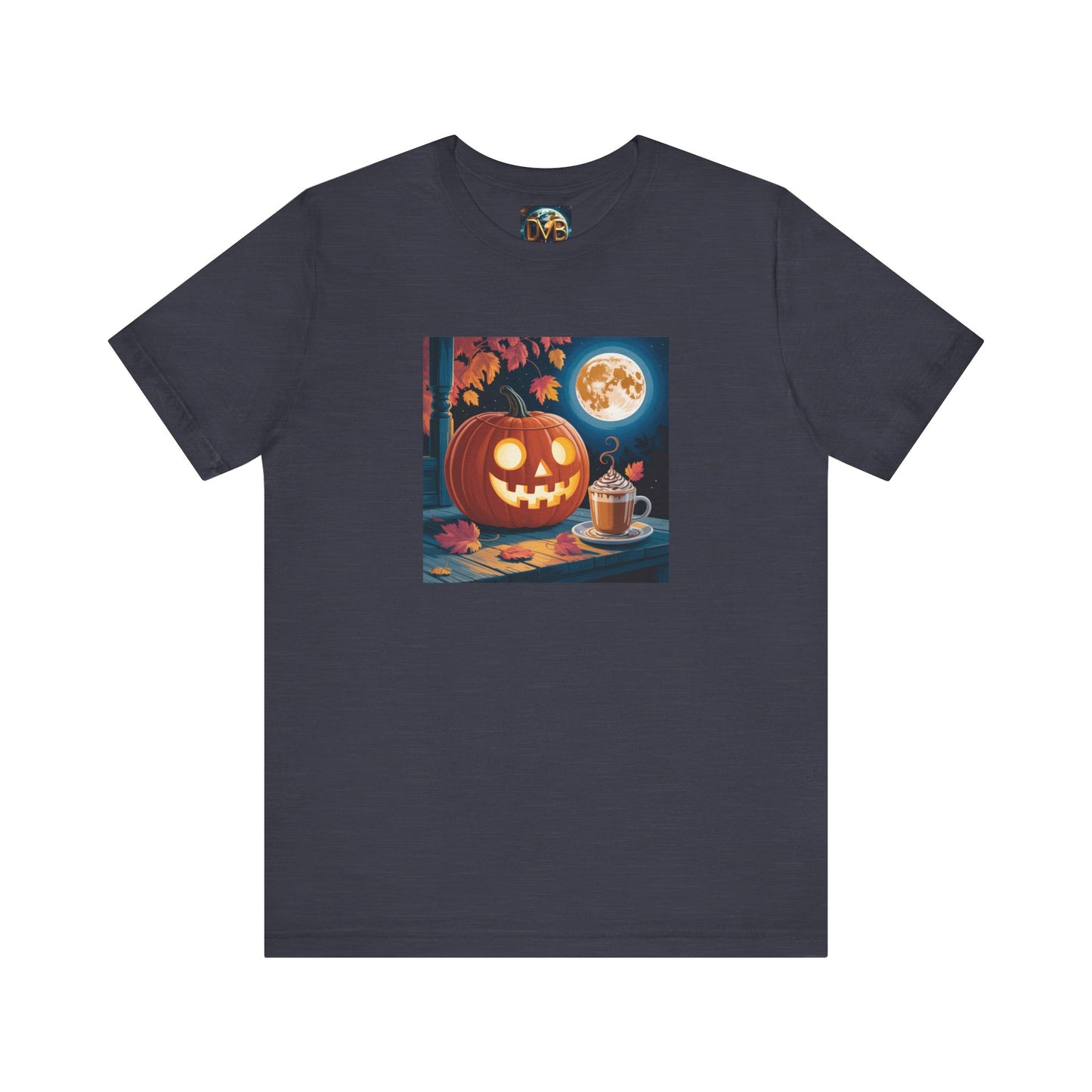 Fall In Love With Fall, Unisex Fall T-Shirt, Halloween Shirt, Cozy Fall Apparel, Seasonal Graphic Tee, Pumpkin Spice Tee