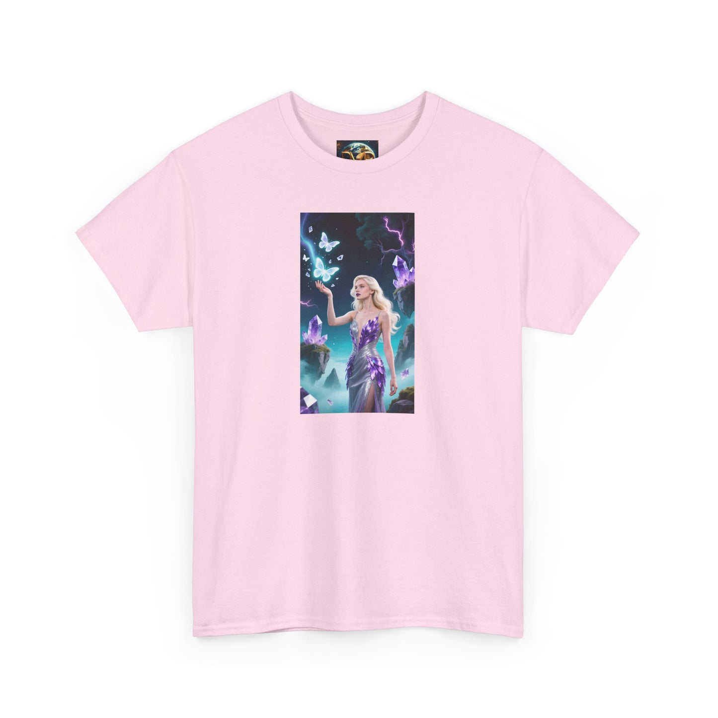 Magical Fairy Graphic Tee, Enchanted Woodland Shirt, Fantasy Apparel, Gift for Nature Lovers, Festival Wear, Unisex Cotton Tee