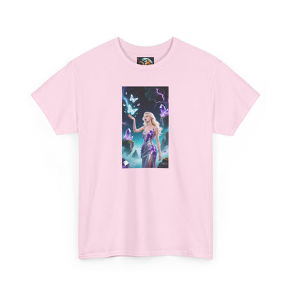 Magical Fairy Graphic Tee, Enchanted Woodland Shirt, Fantasy Apparel, Gift for Nature Lovers, Festival Wear, Unisex Cotton Tee