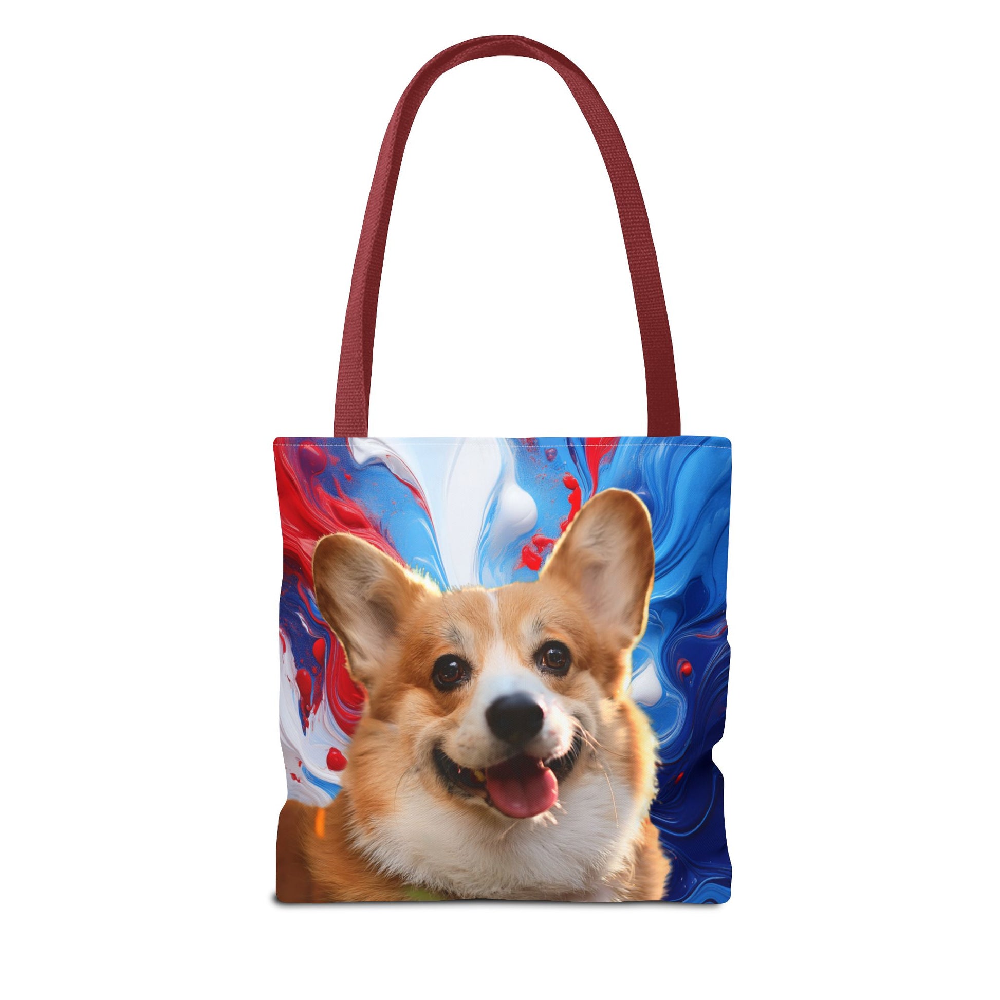 Vibrant Corgi Tote Bag - Perfect for Dog Lovers