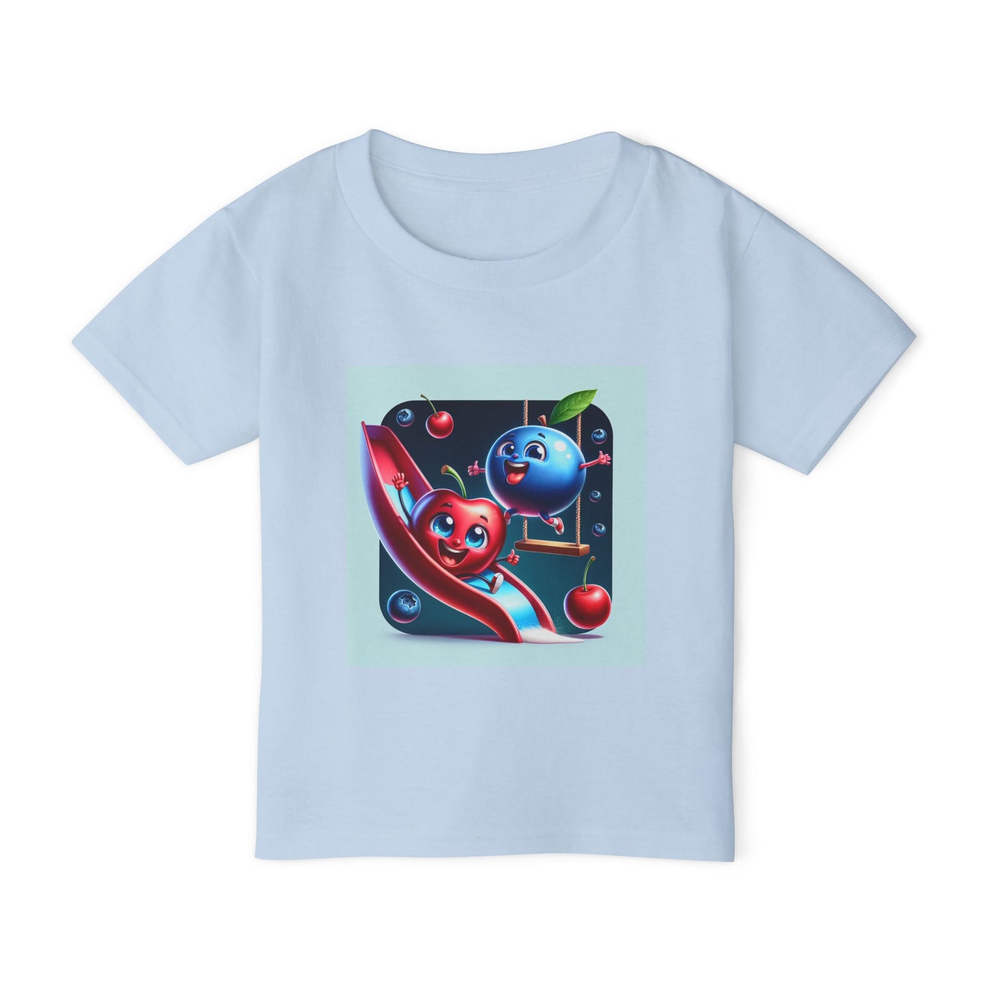 Playful Fruits Toddler T-Shirt - Fun Design for Kids