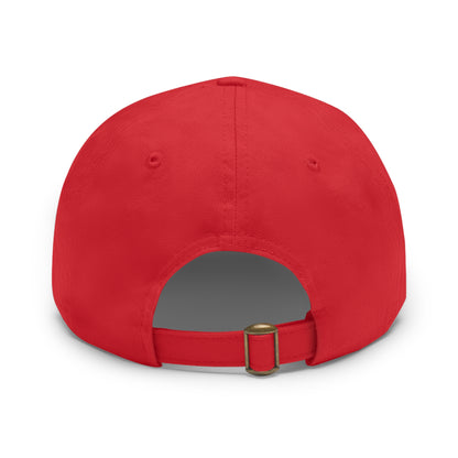 Diego Von Bellini Dad Hat with Leather Patch (Round)