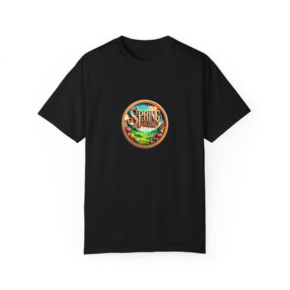 Spring Vibes Unisex Garment-Dyed T-shirt - Celebrate the Season
