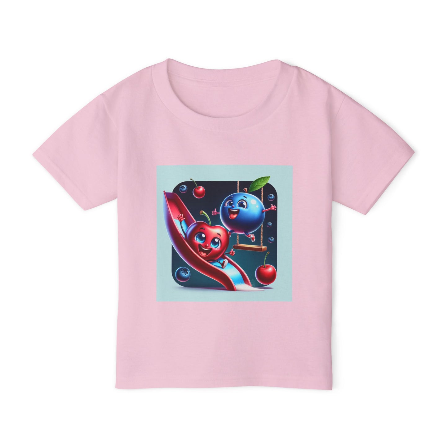 Playful Fruits Toddler T-Shirt - Fun Design for Kids