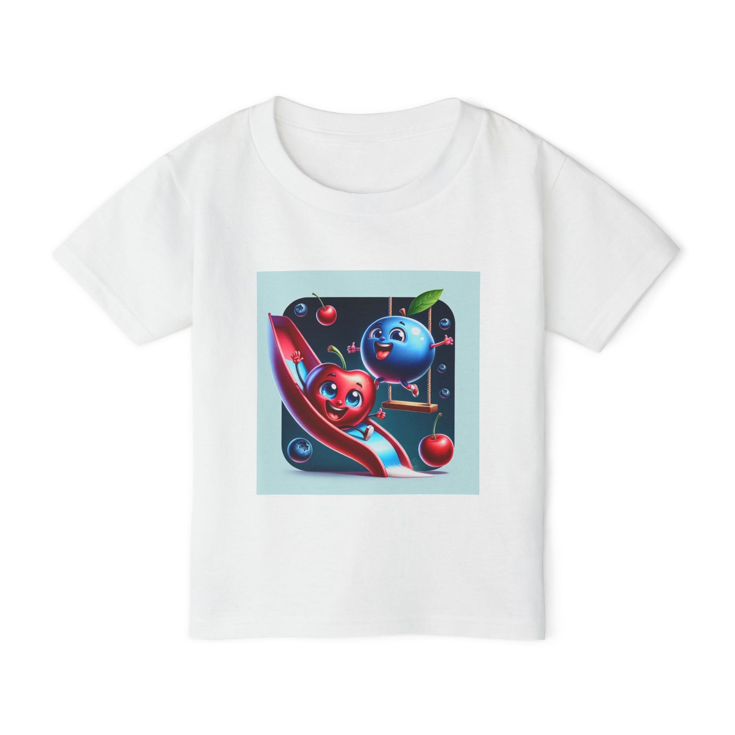 Playful Fruits Toddler T-Shirt - Fun Design for Kids