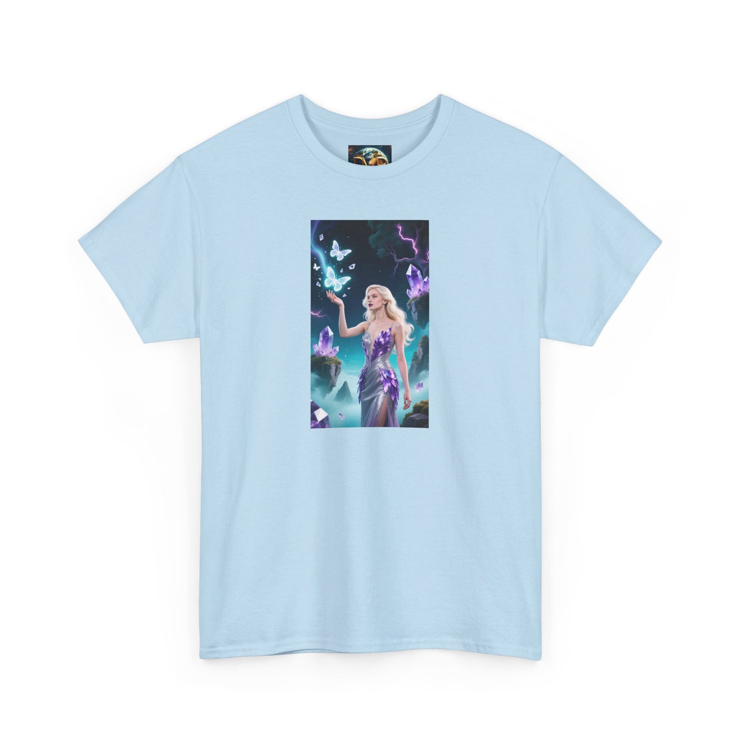 Magical Fairy Graphic Tee, Enchanted Woodland Shirt, Fantasy Apparel, Gift for Nature Lovers, Festival Wear, Unisex Cotton Tee