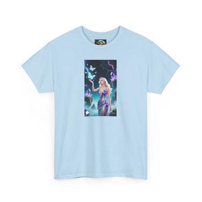 Magical Fairy Graphic Tee, Enchanted Woodland Shirt, Fantasy Apparel, Gift for Nature Lovers, Festival Wear, Unisex Cotton Tee