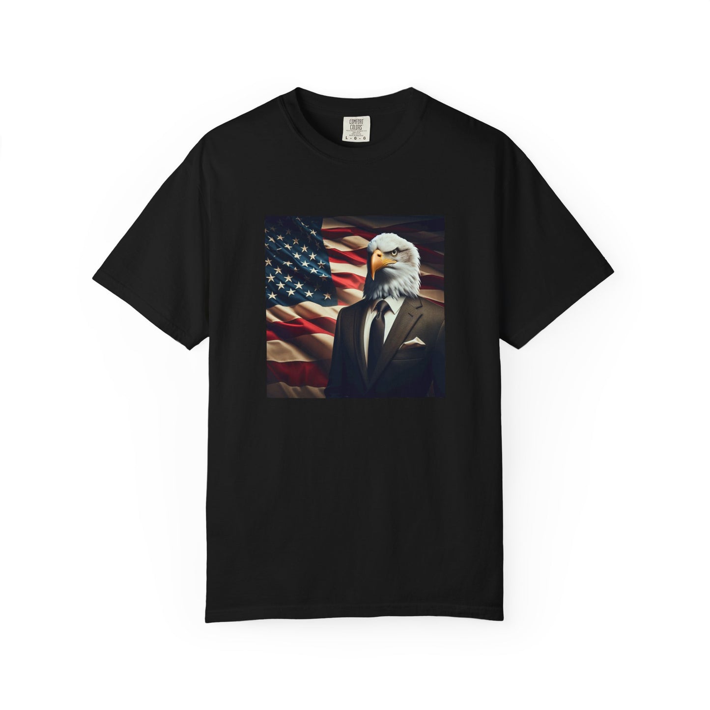 USA Means Business! Unisex Garment-Dyed Tee for Independence Day