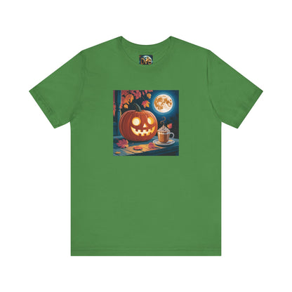 Fall In Love With Fall, Unisex Fall T-Shirt, Halloween Shirt, Cozy Fall Apparel, Seasonal Graphic Tee, Pumpkin Spice Tee