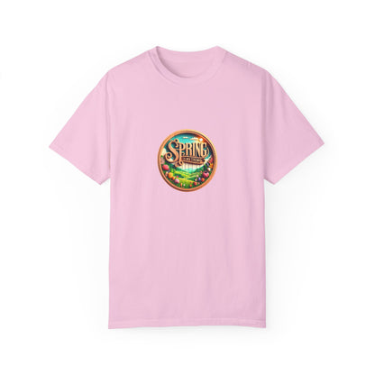 Spring Vibes Unisex Garment-Dyed T-shirt - Celebrate the Season