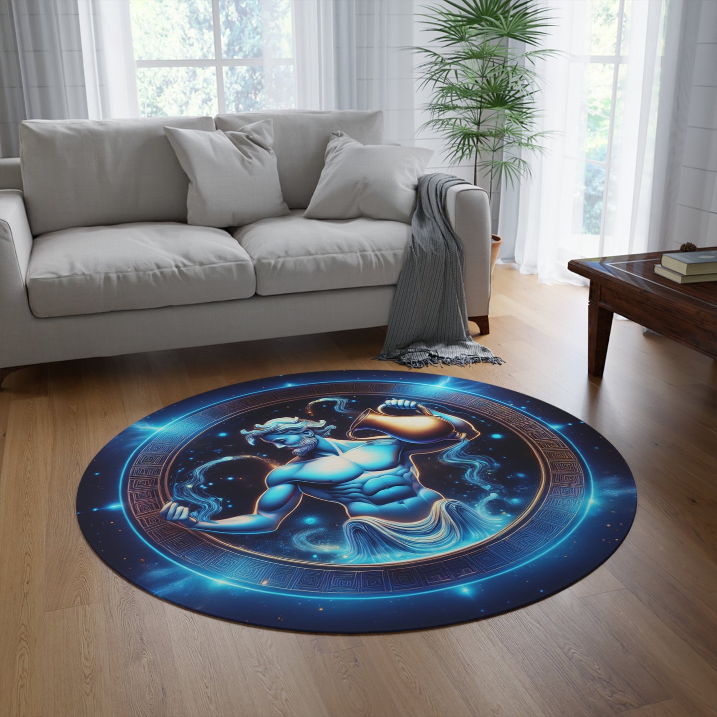 Aquarius Pride!  - Astrology Symbol Decor for Home and Meditation